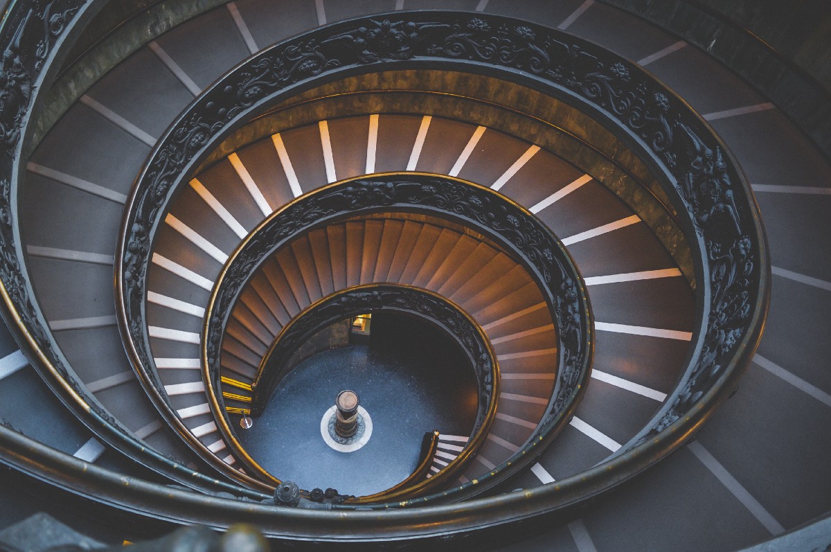 Follow the loop all the way up!