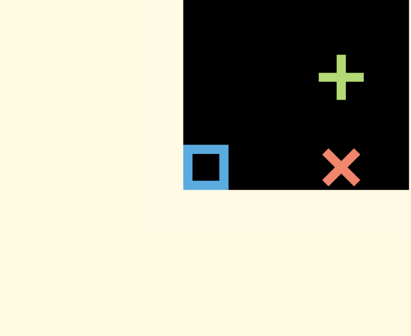 The inputs to the model are the pixels in the image above!